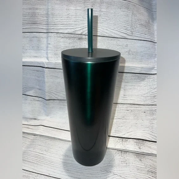 2020 Starbucks Dark Green/Black Gradient Ombré Tumbler - Rare Release - Picture 3 of 6